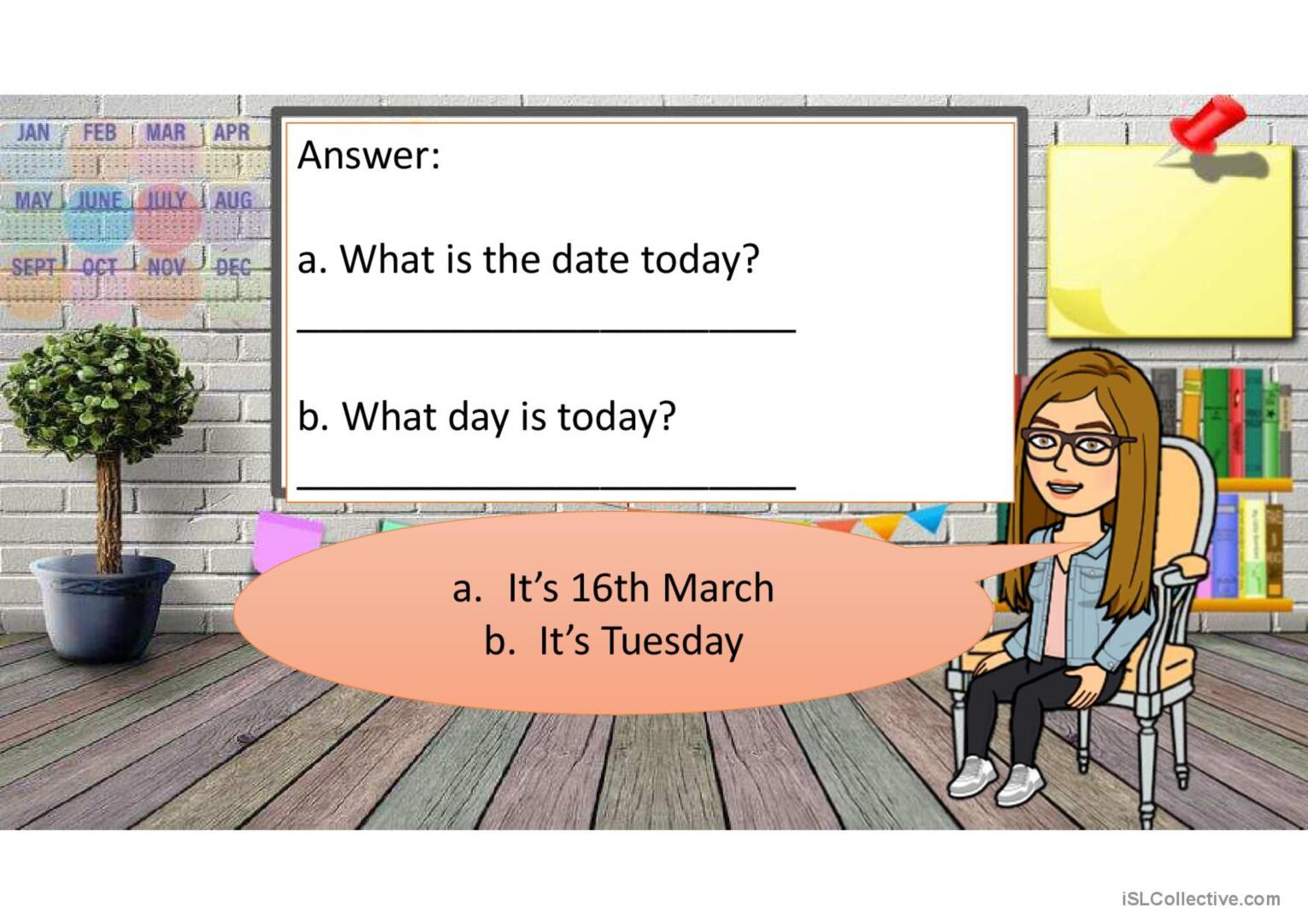 Ordinal Numbers Months And Days Of English ESL Powerpoints