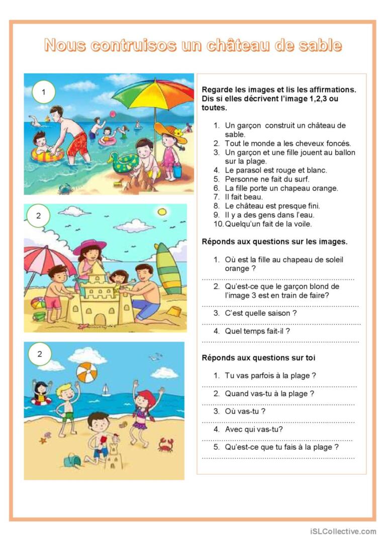 Description Image Nous Construiso Fran Ais Fle Fiches Pedagogiques