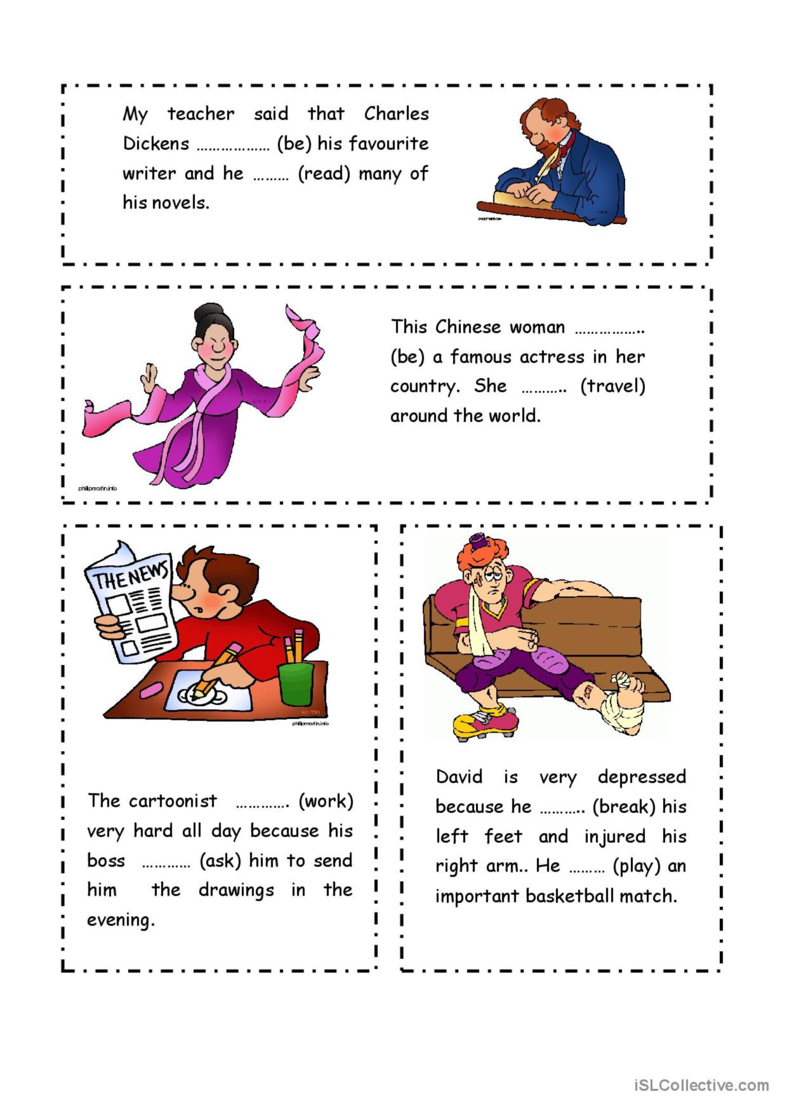 ENGLISH EXERCISES: English ESL worksheets pdf & doc