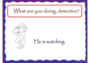 What are you doing, detective?