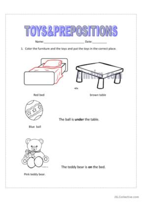 Test Toys&Prepositions