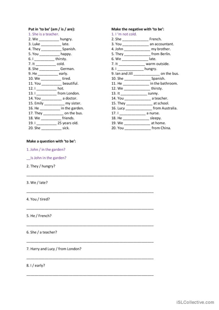 Present simple and Present continuous simple exercises