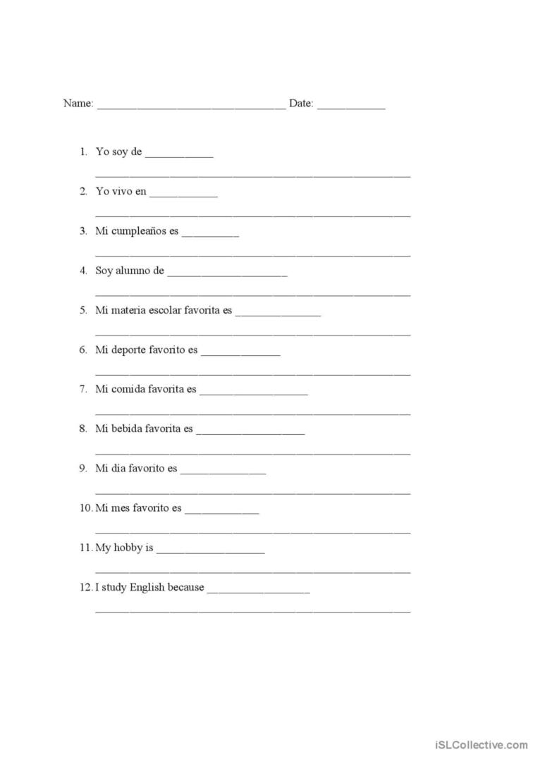 Spanish To English Translation Wksht English ESL Worksheets Pdf Doc