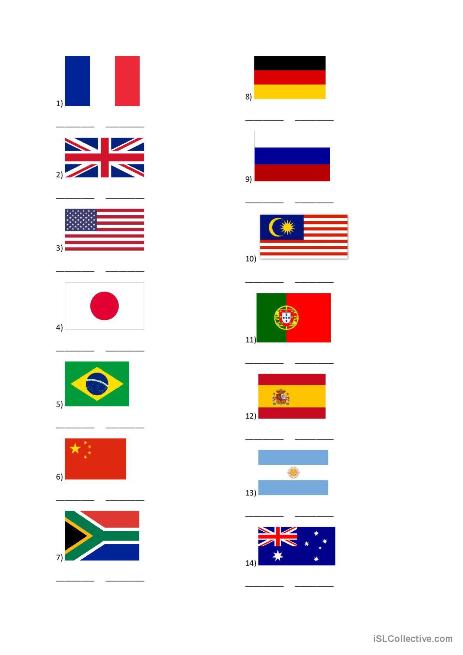 Countries and Nationalities picture…: English ESL worksheets pdf & doc